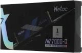 SSD накопитель Netac SSD NV7000-Q 1TB PCIe 4 x4 M.2 2280 NVMe 3D NAND, R/W up to 7100/6200MB/s, TBW 640TB, with heat spreader, 5y wty