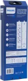 Сетевой фильтр Philips CHP4346BA/51 2м (4 розетки) черный (коробка)