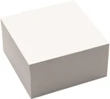 Блок для записей бумажный Silwerhof Daily Премиум 90х90х50мм 80г/м2 белый