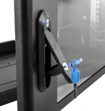 Шкаф ЦМО Шкаф телекоммуникационный настенный сварной 9U (600  350) съёмные стенки, дверь стекло, чёрный