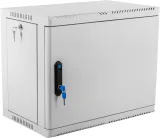 Шкаф ЦМО Шкаф телекоммуникационный настенный сварной 9U (600  350) съёмные стенки, дверь металл