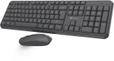 Клавиатура + мышь Оклик S277W клав:серый мышь:серый USB беспроводная Multimedia (2066173)