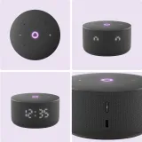 Умная колонка Yandex Станция Мини 3 Алиса черный 12W 1.0 BT/Wi-Fi (YNDX-00027BLK)