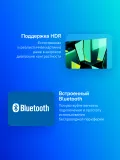 Телевизор LED Sber 50" SDX-50U4139 Салют ТВ черный 4K Ultra HD 60Hz DVB-T DVB-T2 DVB-C DVB-S DVB-S2 USB WiFi Smart TV