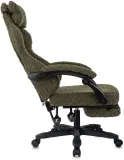 Кресло игровое Knight Lord/F хаки экомех крестов. пластик подст.для ног