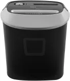 Шредер Buro Office BU-S1201 черный/серебристый с автоподачей (секр.P-3) фрагменты 12лист. 25лтр. скрепки скобы пл.карты CD