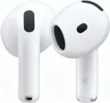 Гарнитура вкладыши Apple A3055,A3056,A3059 AirPods 4 ANC белый беспроводные bluetooth в ушной раковине (MXP93ZP/A)