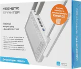 Роутер беспроводной Keenetic Sprinter (KN-3711) AX3000 10/100/1000BASE-TX белый