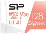 Флеш карта microSDXC 128GB Silicon Power SP128GBSTXDV3V20 Superior V30 A1 w/o adapter