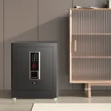 Сейф Deli ET595 электронный/ключевой/биометрический трейзер трейзер-лоток