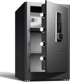 Сейф Deli ET596 электронный/ключевой/биометрический трейзер трейзер-лоток