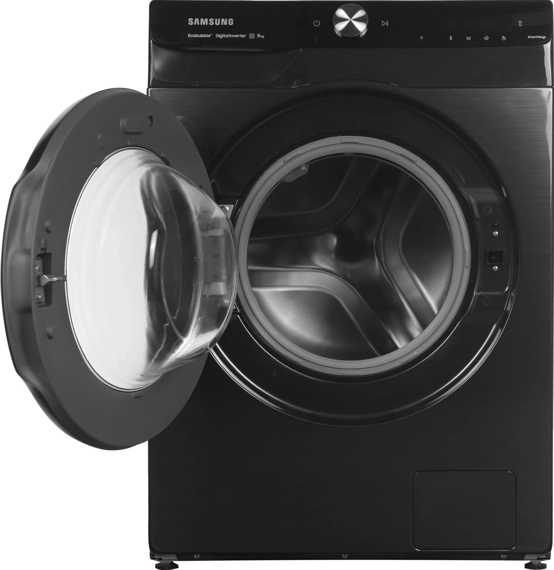 Стиральная машина Samsung WW80AG6S28ABLP класс: A загр.фронтальная макс.:8кг серый инвертер