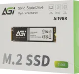 Накопитель SSD AGi PCIe 3.0 x4 512GB AGI512G80AI198R AI198 M.2 2280