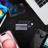 Накопитель SSD A-Data USB3.2 Gen2 1TB SC750-1000G-CCBK SC750 серый