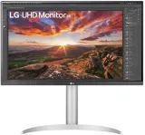 Монитор LG 27" UltraFine 27UP850K-W серебристый IPS LED 5ms 16:9 HDMI M/M матовая HAS 1200:1 400cd 178гр/178гр 3840x2160 60Hz DP 4K USB 5.9кг