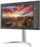 Монитор LG 27" UltraFine 27UP850K-W серебристый IPS LED 5ms 16:9 HDMI M/M матовая HAS 1200:1 400cd 178гр/178гр 3840x2160 60Hz DP 4K USB 5.9кг