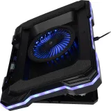 Подставка для ноутбука Digma D-NCP190-1x100RGB 1x черный