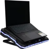 Подставка для ноутбука Digma D-NCP190-1x100RGB 1x черный