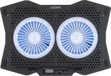 Подставка для ноутбука Digma D-NCP180-2x110RGB 2x черный
