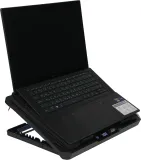 Подставка для ноутбука Digma D-NCP170-2x110RGB 2x черный