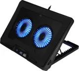 Подставка для ноутбука Digma D-NCP170-2x110RGB 2x черный