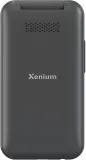 Мобильный телефон Xenium X680 темно-серый раскладной 2Sim 2.8" 240x320 Nucleus 0.3Mpix GSM900/1800 MP3 FM microSD max32Gb