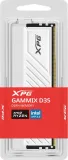 ADATA DDR4, 8GB, 3200MHz, 1*8GB, 16-20-20, WHITE, SINGLE TRAY
