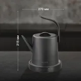 Чайник электрический Hyundai HYK-S5503 1л. 1200Вт титан/титановый корпус: металл