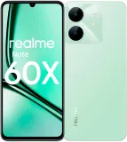 Смартфон Realme RMX3938 Note 60х 128Gb 4Gb зеленый моноблок 3G 4G 2Sim 6.74" 720x1600 Android 14 8Mpix 802.11 a/b/g/n/ac GPS GSM900/1800 GSM1900 A-GPS microSD max2048Gb