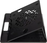 Подставка для ноутбука Buro BU-LS130 280x250x15мм пластик ABS черный