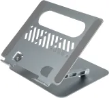 Подставка для ноутбука Digma D-NS100 240x220x50мм 612г алюминий серый