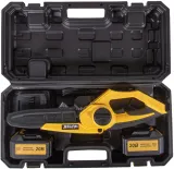 Цепная пила Huter ELS ELS-20/8-Li-2К-BL дл.шины:8" (20cm) 2аккум. 4Ач ЗУ (70/10/40)