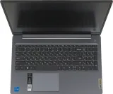 Ноутбук Lenovo IdeaPad Slim 3 15IAH8 Core i5 12450H 8Gb SSD512Gb Intel UHD Graphics 15.6" IPS FHD (1920x1080) noOS grey WiFi BT Cam (83ER00FYRK)