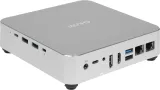ПК Мини Chuwi AuBox Core i9 13900HK (2.6) 16Gb SSD512Gb Iris Xe Windows 11 Pro 2x2.5GbitEth WiFi BT 120W серебристый/черный