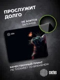 Коврик для мыши Cactus Night Cat 220x180x2мм (CS-MP-P12XS)