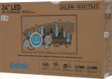 Телевизор LED BBK 24" 24LEM-1032/TS2C (B) черный FULL HD 50Hz DVB-T DVB-T2 DVB-C USB (RUS)