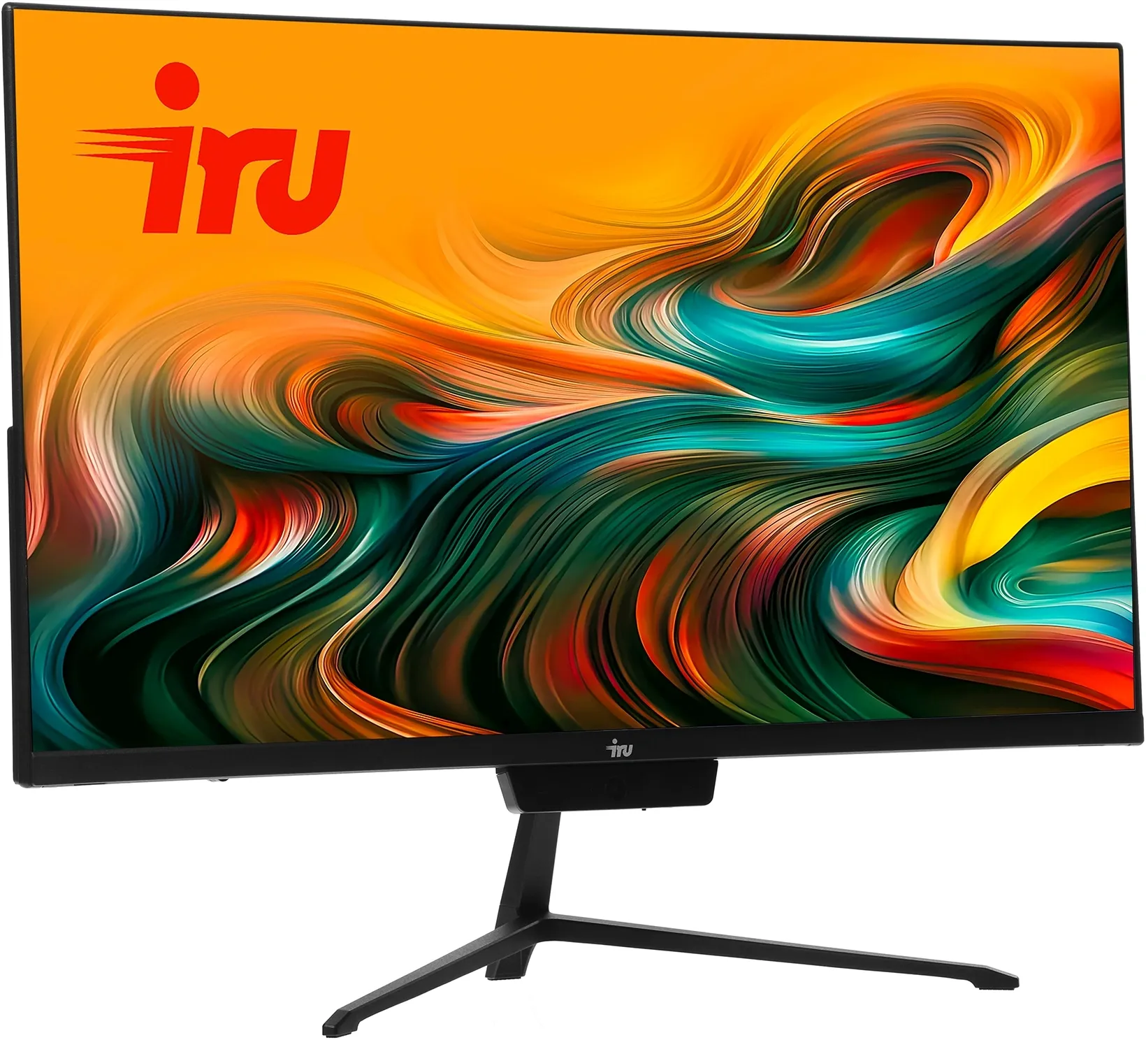 Моноблок IRU P233 23.8" Full HD i3 1220P (3.3) 8Gb SSD256Gb CR без ОС GbitEth WiFi BT 90W Cam черный 1920x1080
