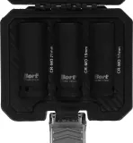 Набор головок Bort BTK-3M 3 предмета (жесткий кейс)