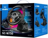 Руль Sven GC-W750 16кноп. (с педалями) черный