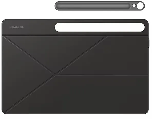 Чехол Samsung для Tab S10 FE+ Smart Book Cover поликарбонат/полиуретан черный (EF-BX620PBEGRU)