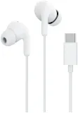 Гарнитура внутриканальные Xiaomi Type-C Earphones 1.25м белый проводные крепление за ухом (BHR8931GL)