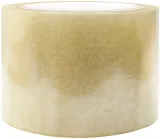 Клейкая лента упаковочная Silwerhof Eco прозрачная шир.72мм дл.66м полипропилен