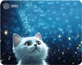 Коврик для мыши Cactus White Cat 300x250x3мм (CS-MPC-D11M) (CS-MPC-D11M)