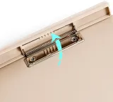 Папка-планшет Deli Nusign ENS503 GREY A4 пенополипропилен серый на подставке