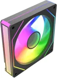 Вентилятор для корпуса Bloody CF-11 LCD ARGB 120х120x25 черный 4-pin 32дБ (упак.:1шт) (CF-11-ARGB120-BK) Ret