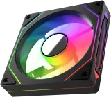 Вентилятор для корпуса Bloody CF-12 LCD ARGB 120х120x25 черный 4-pin 32дБ (упак.:1шт) (CF-12-ARGB120-BK) Ret