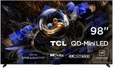 Телевизор QLED TCL 98" 98X11K черный 4K Ultra HD 120Hz DVB-T DVB-T2 DVB-C DVB-S DVB-S2 USB WiFi Smart TV