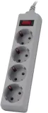 Сетевой фильтр Buro 400SL-3-G 3м (4 розетки) серый (пакет ПЭ)