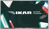 Панель Ikar 86" ИП 86-217-410 черный IPS LED 8ms 16:9 DVI HDMI M/M матовая 4000:1 700cd 178гр/178гр 3840x2160 VGA DP SPDIF UHD USB 69кг (RUS)