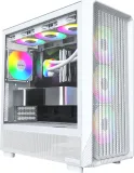Корпус Montech X5 белый без БП ATX 4x120mm 1xUSB2.0 1xUSB3.0 1xUSB3.1 audio bott PSU
